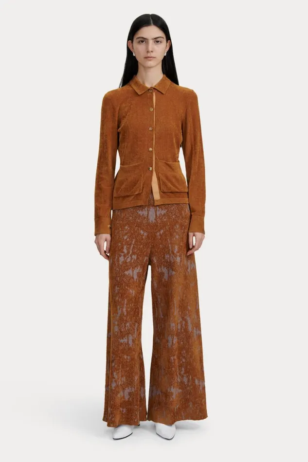 Women Knits Rachel Comey Vilma TShirt Silver Multi Women Knits Rachel Comey Vilma TShirt Silver Multi
