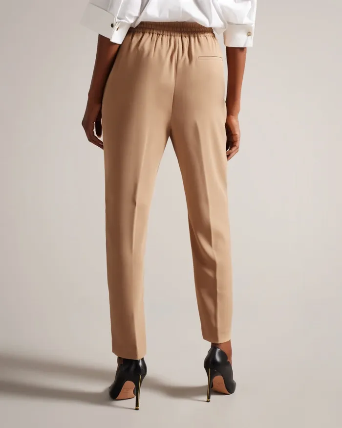 Women LAURAI 8211 Straight Leg Ankle Grazer Joggers Camel Ted Baker Trousers and Shorts