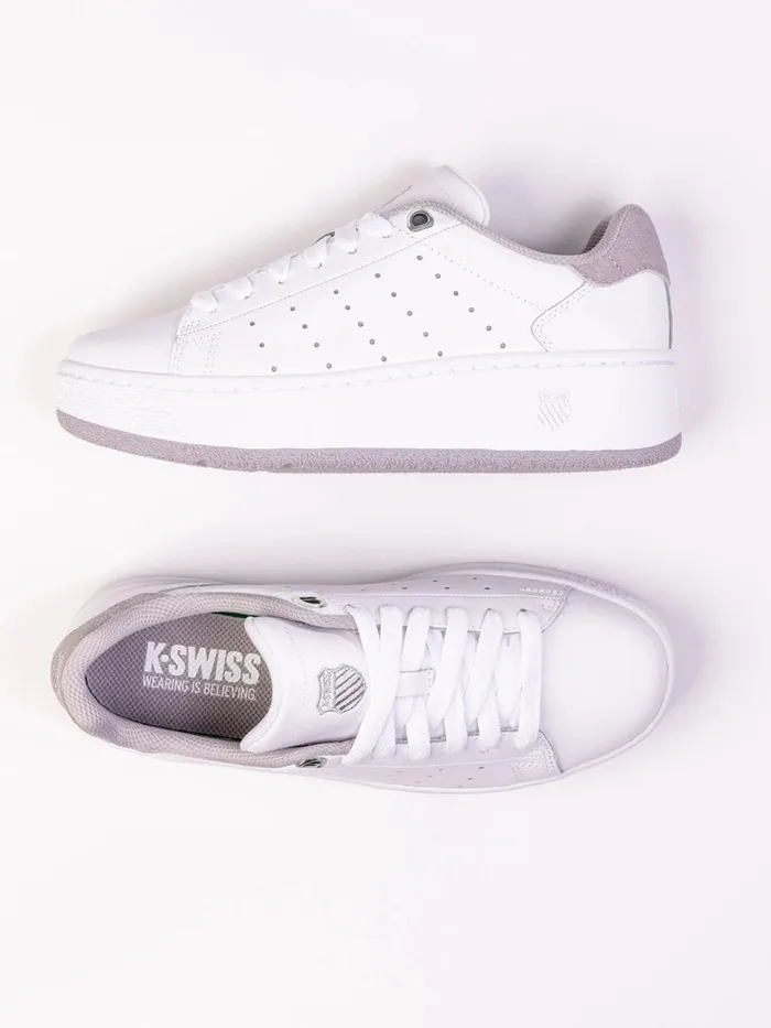 Women Lifestyle KSwiss CLASSIC PF PLATFORM Whiteraindrops