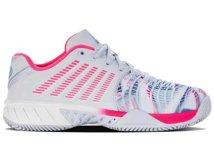 Women Lifestyle KSwiss EXPRESS LIGHT 3 PADEL Arctic Icewhiteneon Pink