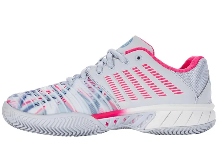 Women Lifestyle KSwiss EXPRESS LIGHT 3 PADEL Arctic Icewhiteneon Pink