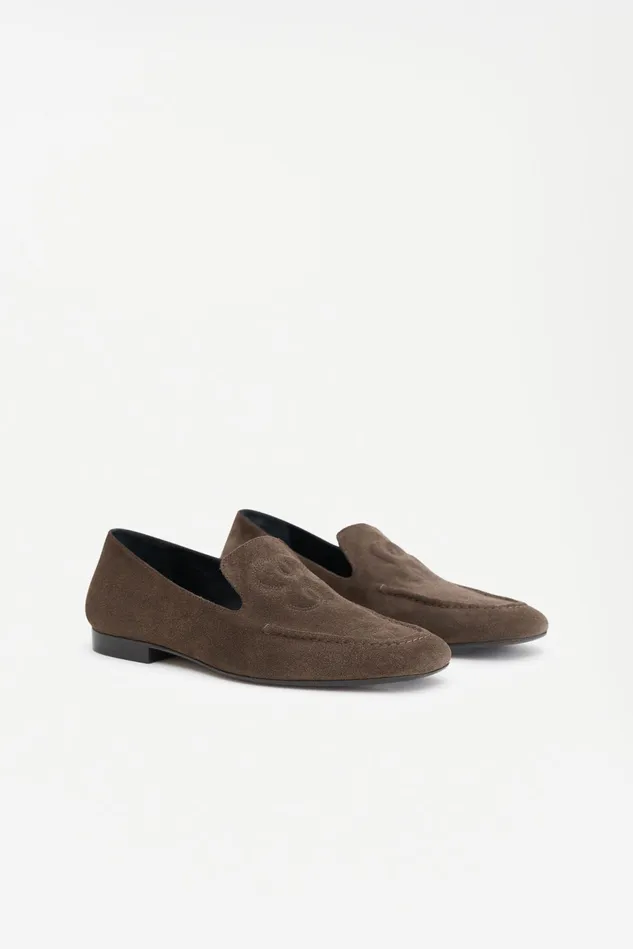Women Logo Soft Loafers Light Brown Filippa K Shoes