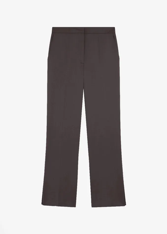 Women Loulou Studio Dorkas Pants 8211 Choco The Frankie Shop Bottoms