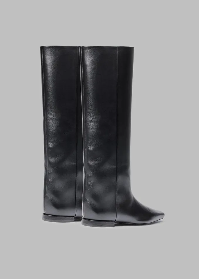 Women Loulou Studio Lirone High Boots 8211 Black The Frankie Shop