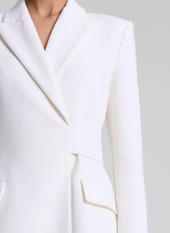 Women Mara Open Back Blazer Dress Pearl ALC Dresses