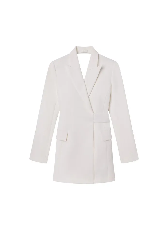 Women Mara Open Back Blazer Dress Pearl ALC Dresses