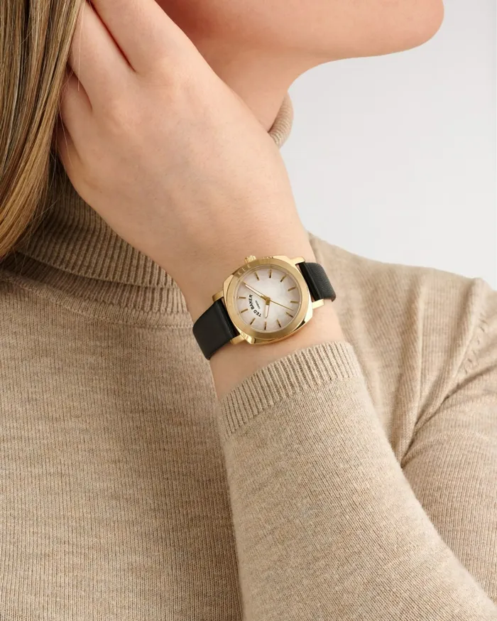 Women MAYVAA 8211 Kirsty Vegan Leather Strap Watch Black Ted Baker Watches Women MAYVAA 8211 Kirsty Vegan Leather Strap Watch Black Ted Baker Watches
