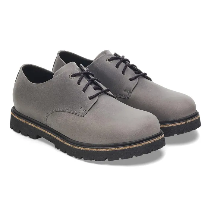 WomenMen Birkenstock Low Shoes Highwood Lace Low Graphite
