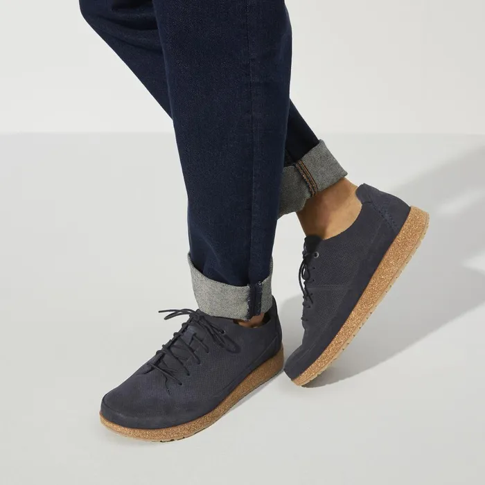 WomenMen Birkenstock Low Shoes Honnef Light Midnight Blue