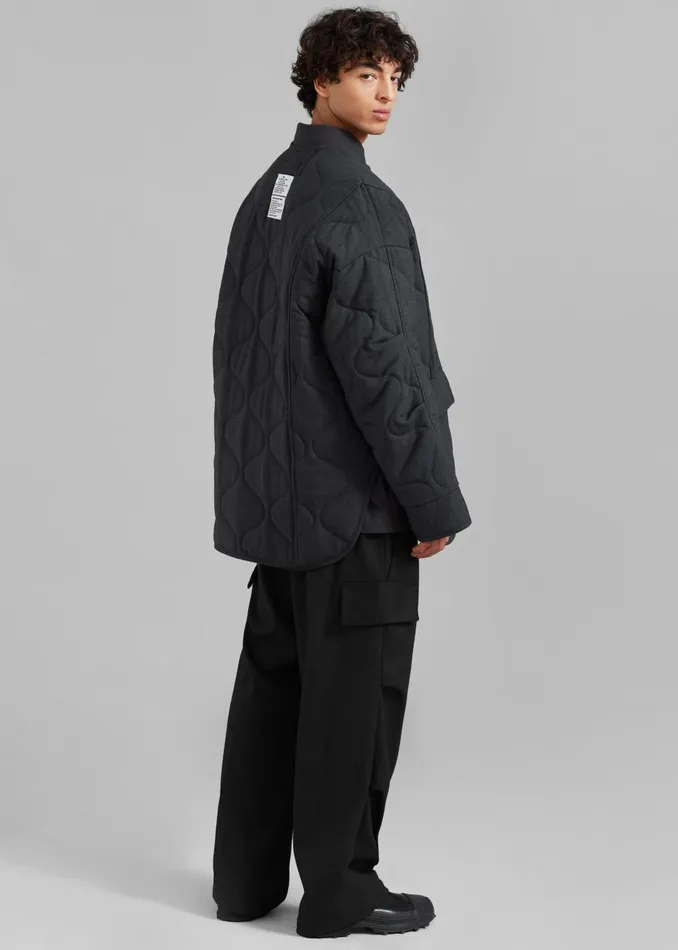 WomenMen Flint Cargo Pants 8211 Black The Frankie Shop Bottoms