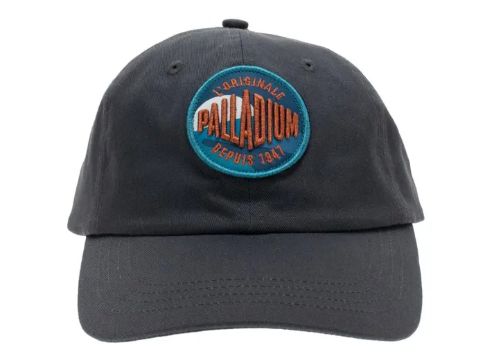 WomenMen OASIS PATCHES CAP Dark Grey PALLADIUM Hats