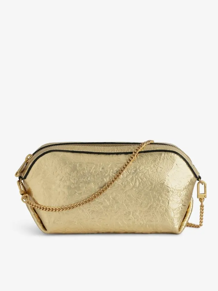 WomenMen Zadig and Voltaire Clutches Cecilia Lovely Bag Gold WomenMen Zadig and Voltaire Clutches Cecilia Lovely Bag Gold