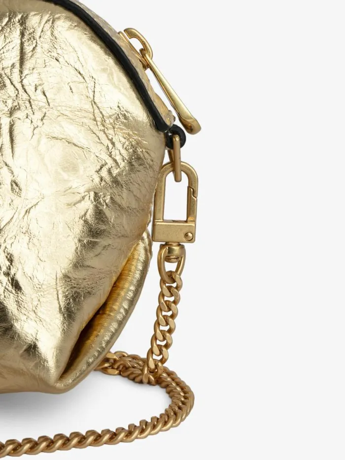 WomenMen Zadig and Voltaire Clutches Cecilia Lovely Bag Gold WomenMen Zadig and Voltaire Clutches Cecilia Lovely Bag Gold
