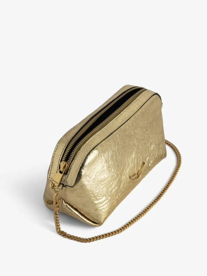 WomenMen Zadig and Voltaire Clutches Cecilia Lovely Bag Gold WomenMen Zadig and Voltaire Clutches Cecilia Lovely Bag Gold