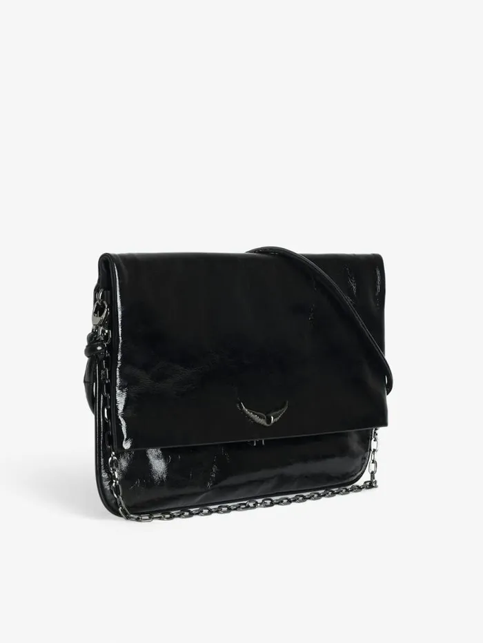 WomenMen Zadig and Voltaire Clutches Rock Eternal XL Clutch Black WomenMen Zadig and Voltaire Clutches Rock Eternal XL Clutch Black