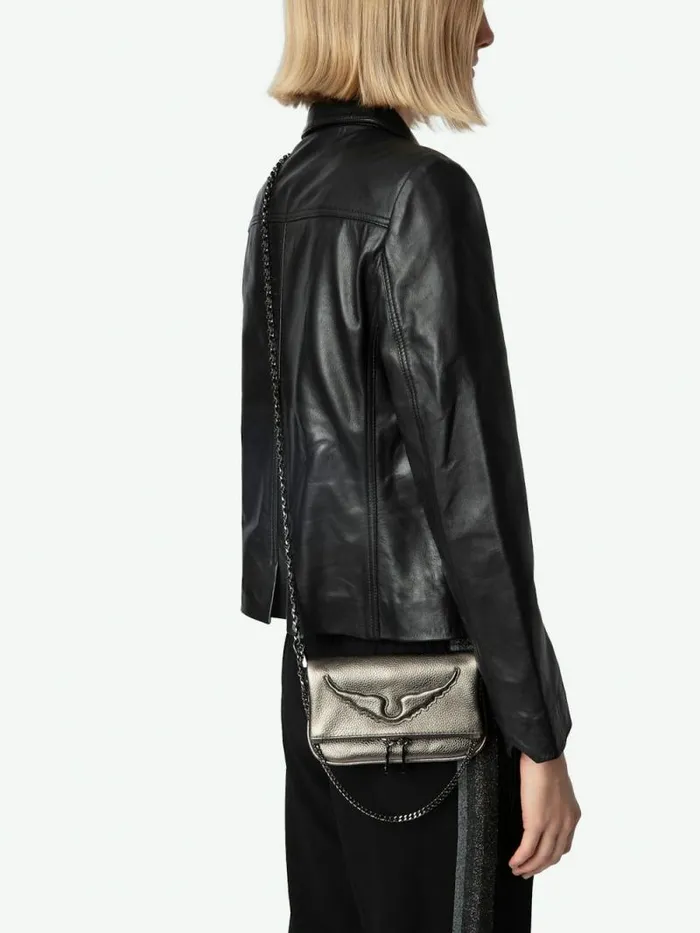 WomenMen Zadig and Voltaire Mini Bags Rock Nano Clutch Gun WomenMen Zadig and Voltaire Mini Bags Rock Nano Clutch Gun