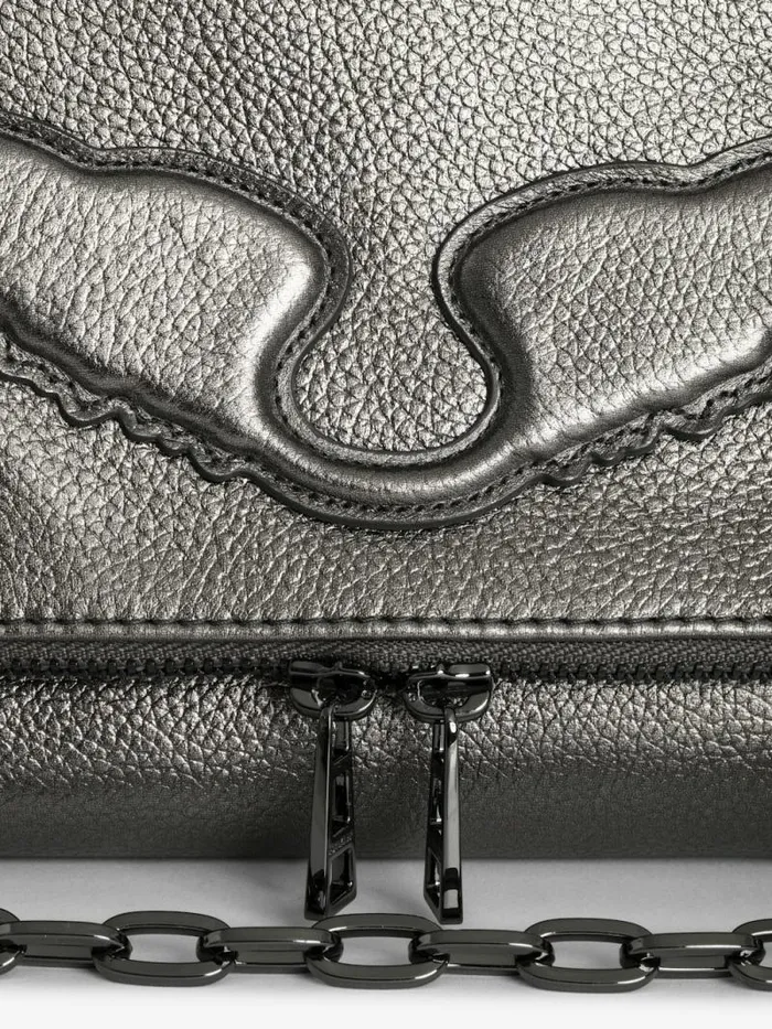 WomenMen Zadig and Voltaire Shoulder Bags Rocky Bag Gun