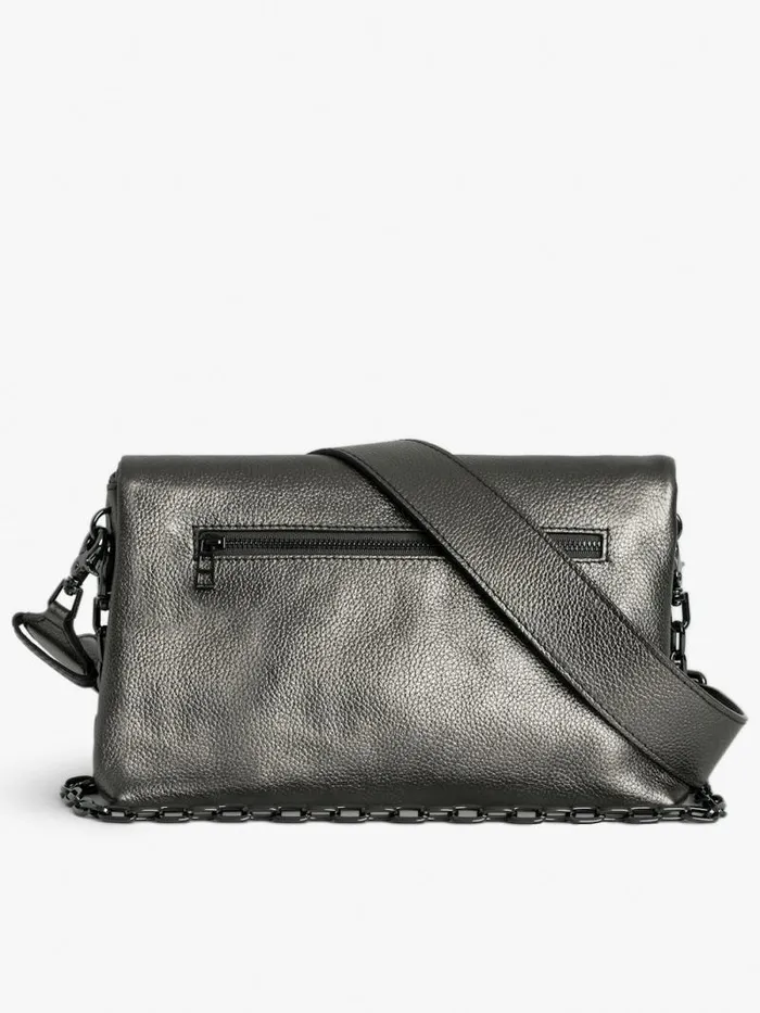WomenMen Zadig and Voltaire Shoulder Bags Rocky Bag Gun