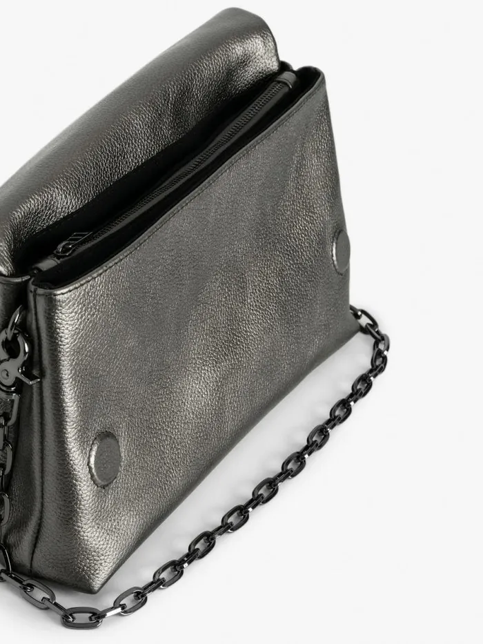WomenMen Zadig and Voltaire Shoulder Bags Rocky Bag Gun