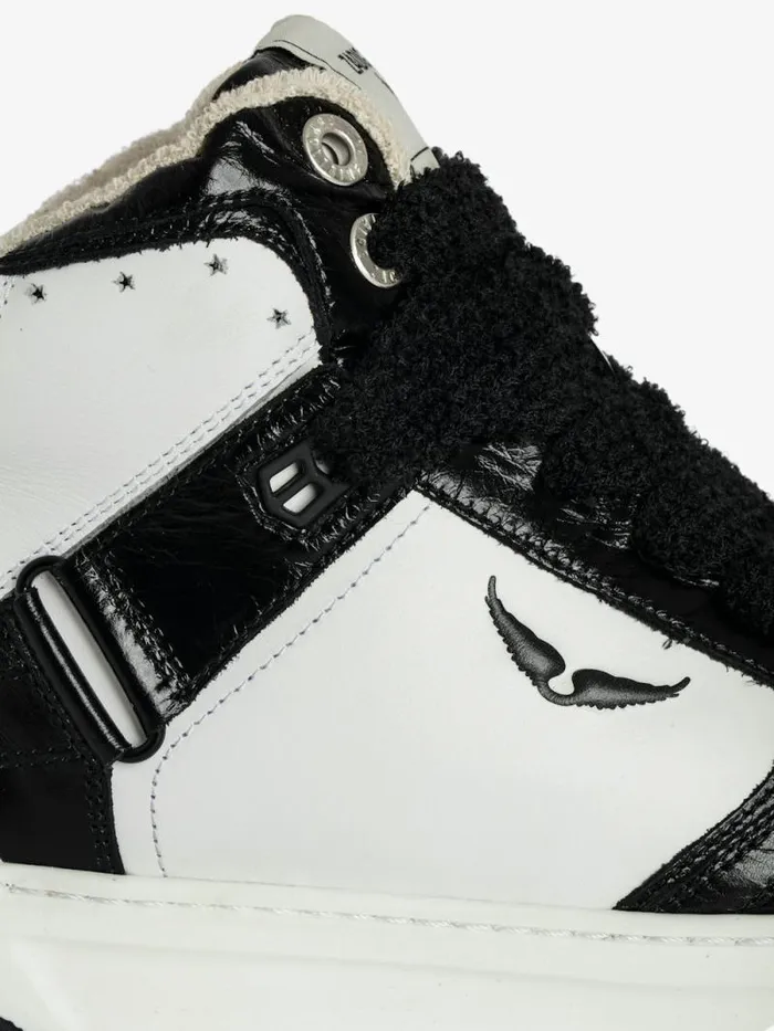 WomenMen Zadig and Voltaire Sneakers Wings HighTop Sneakers Black WomenMen Zadig and Voltaire Sneakers Wings HighTop Sneakers Black
