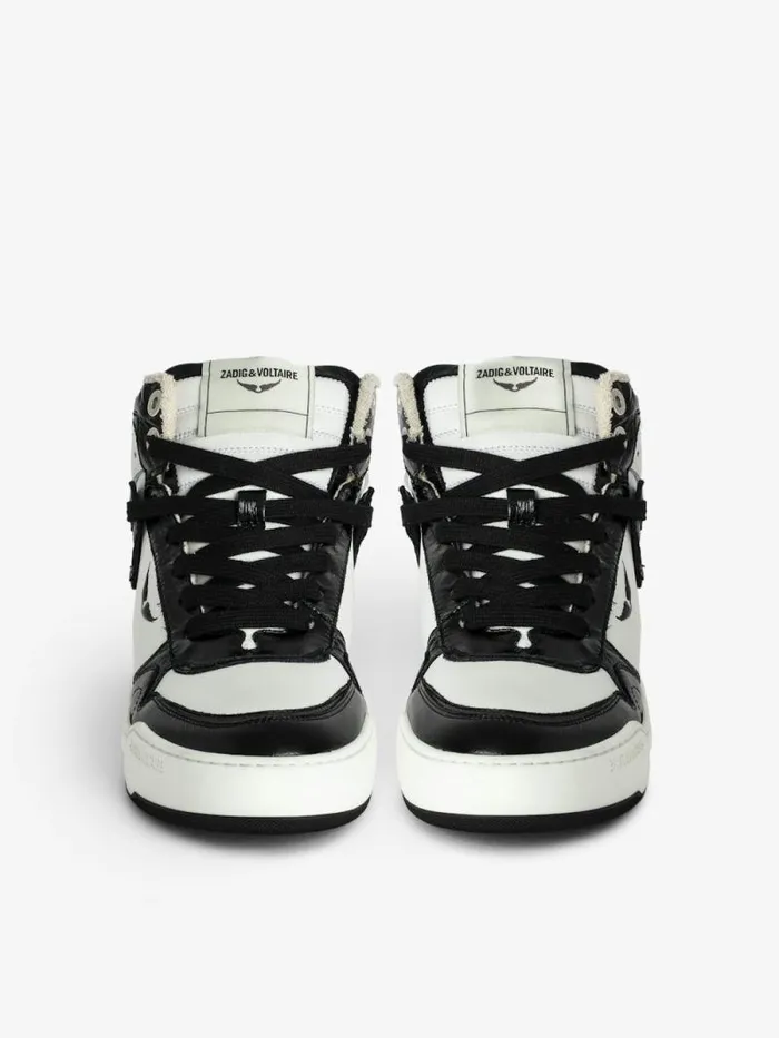 WomenMen Zadig and Voltaire Sneakers Wings HighTop Sneakers Black WomenMen Zadig and Voltaire Sneakers Wings HighTop Sneakers Black