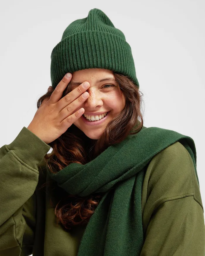 Women Merino Wool Hat 8211 Ocean Green Hats Colorfulstandard