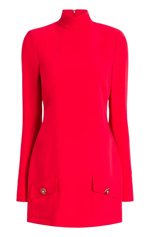 Women Mini Cinq Sept Ida Dress Cardinal
