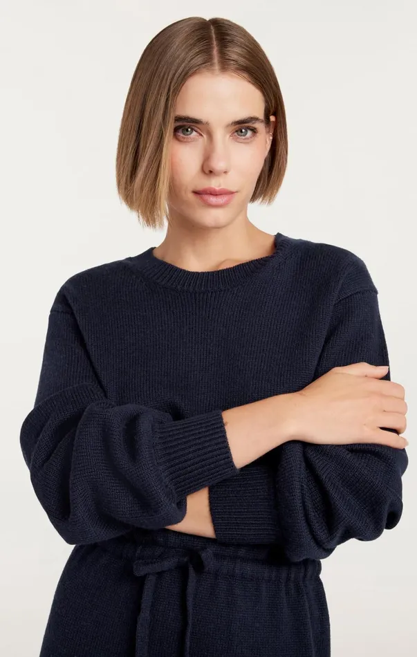 Women Mini Cinq Sept Kiana Dress Navy