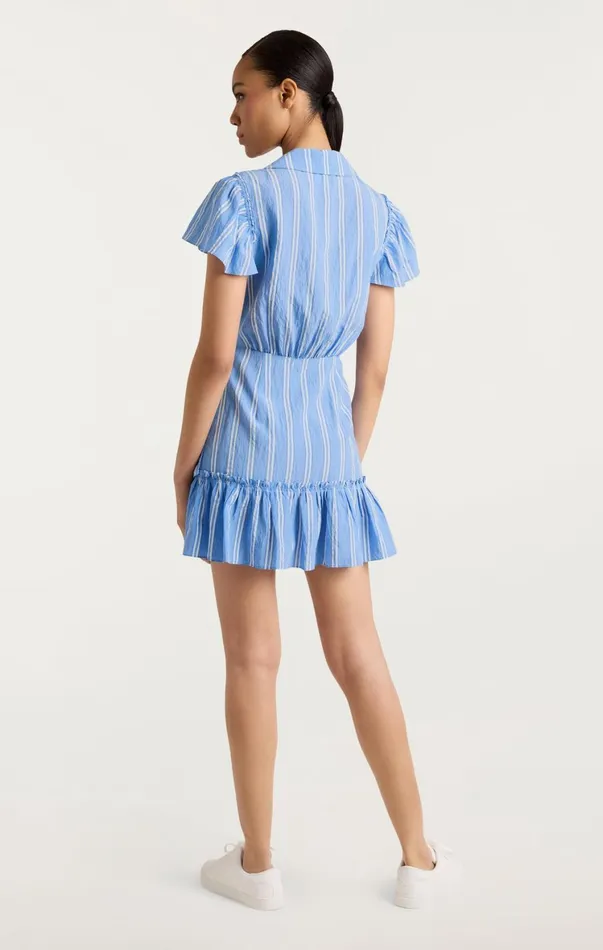 Women Mini Cinq Sept Mini Lila Dress Oxford Blue