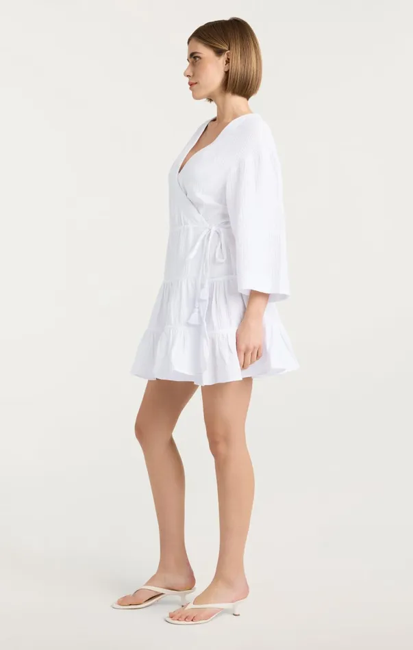 Women Mini Cinq Sept Mini Torey Dress White