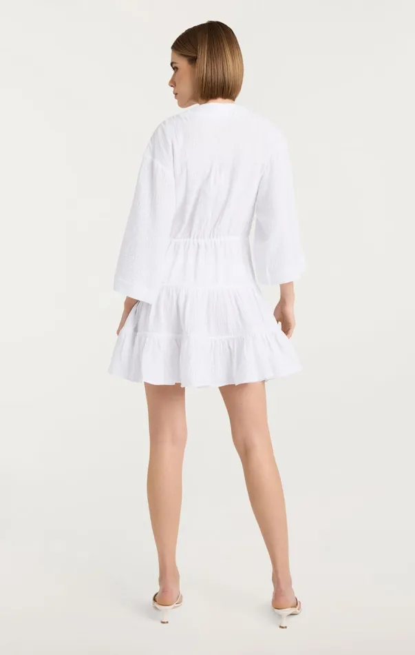 Women Mini Cinq Sept Mini Torey Dress White
