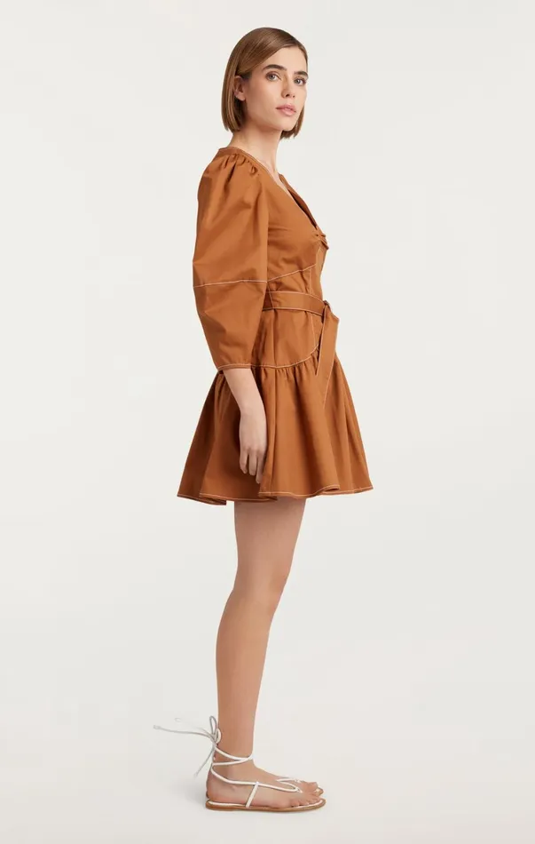 Women Mini Cinq Sept Siene Dress Baked Cookie