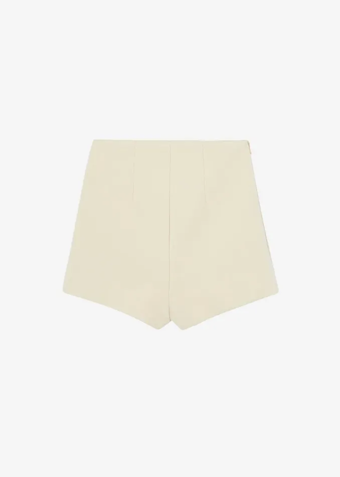 Women Mira Hot Pants 8211 Cream The Frankie Shop Bottoms