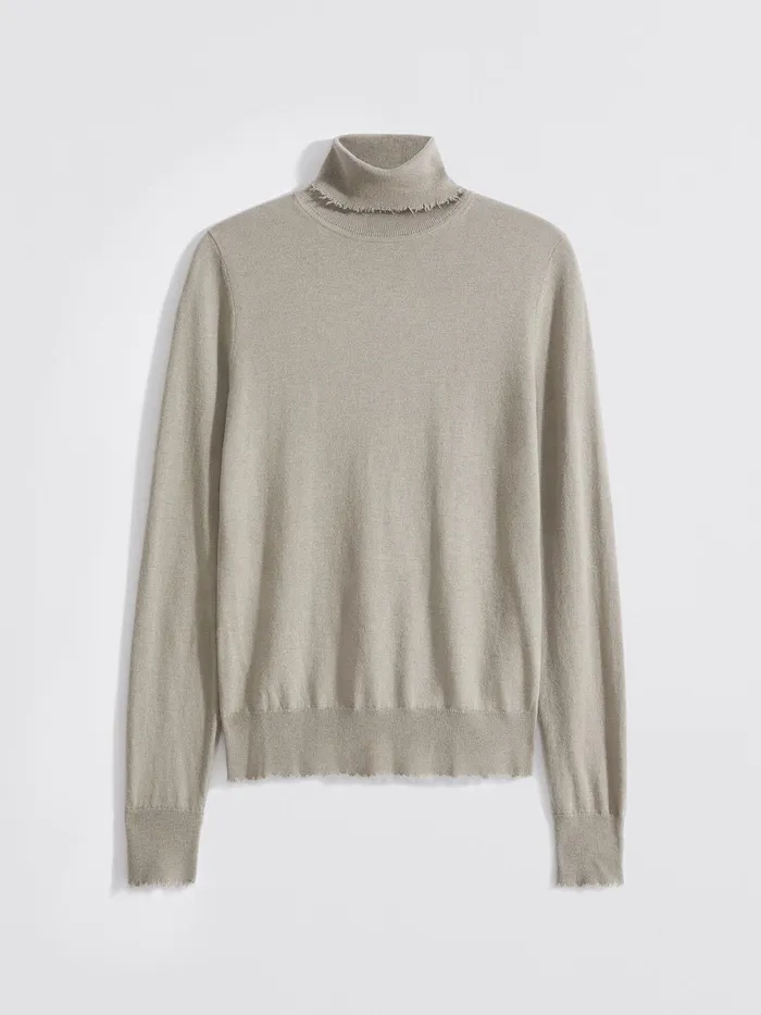 Women Natalia Sweater Oyster Grey Filippa K Knitwear