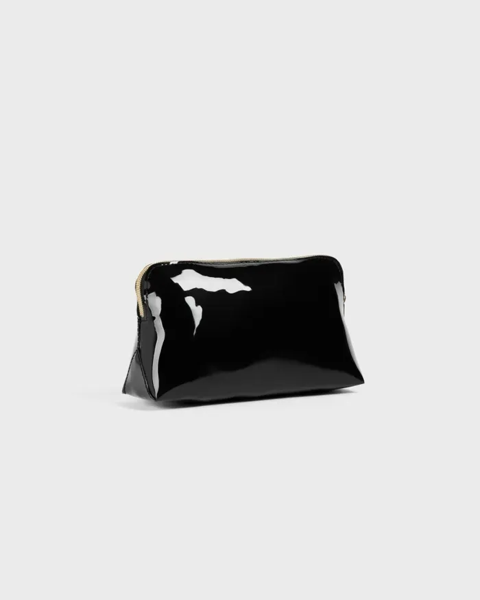 Women NICOLAI 8211 Glossy Bow Embellished Makeup Bag Black Ted Baker Wash and Makeup Bags Women NICOLAI 8211 Glossy Bow Embellished Makeup Bag Black Ted Baker Wash and Makeup Bags