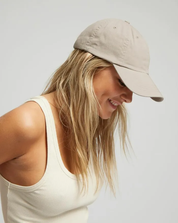 Women Organic Cotton Cap Petrol Blue Colorful Standard Caps
