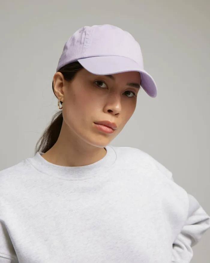Women Organic Cotton Cap Petrol Blue Colorful Standard Caps