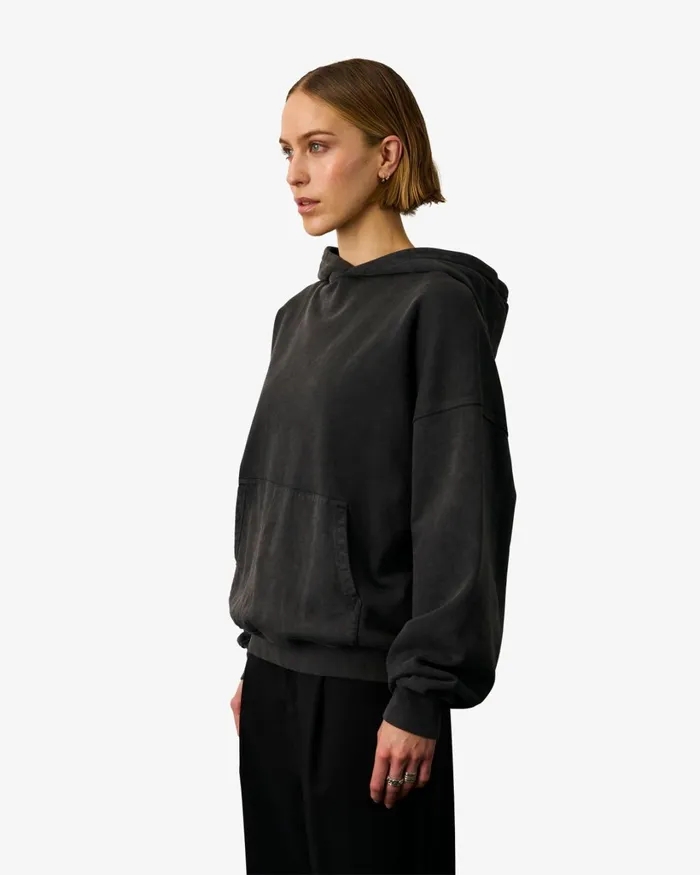 Women Organic Oversized Hood Seaside Blue Colorful Standard Hoodies