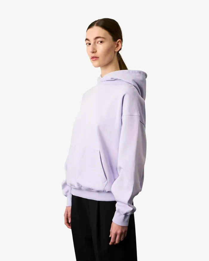 Women Organic Oversized Hood Soft Lavender Colorful Standard Hoodies