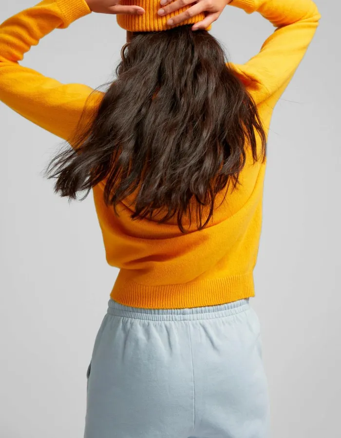 Women Organic Sweatpants Coffee Brown Colorful Standard Sweatpants