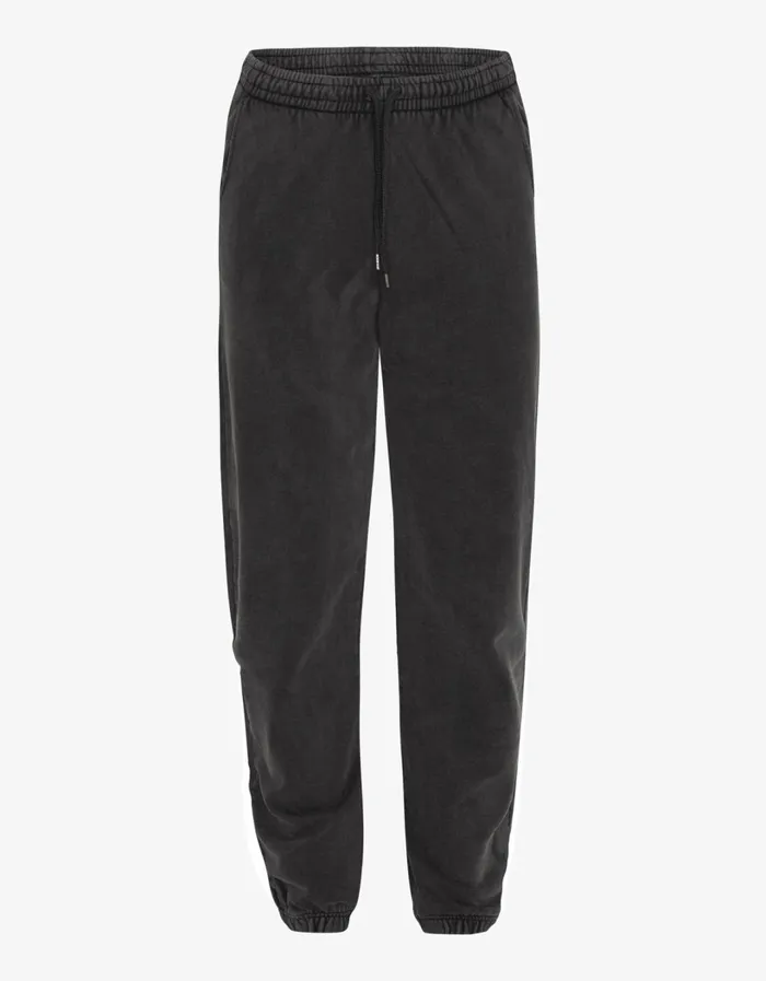 Women Organic Sweatpants Faded Black Colorful Standard Sweatpants