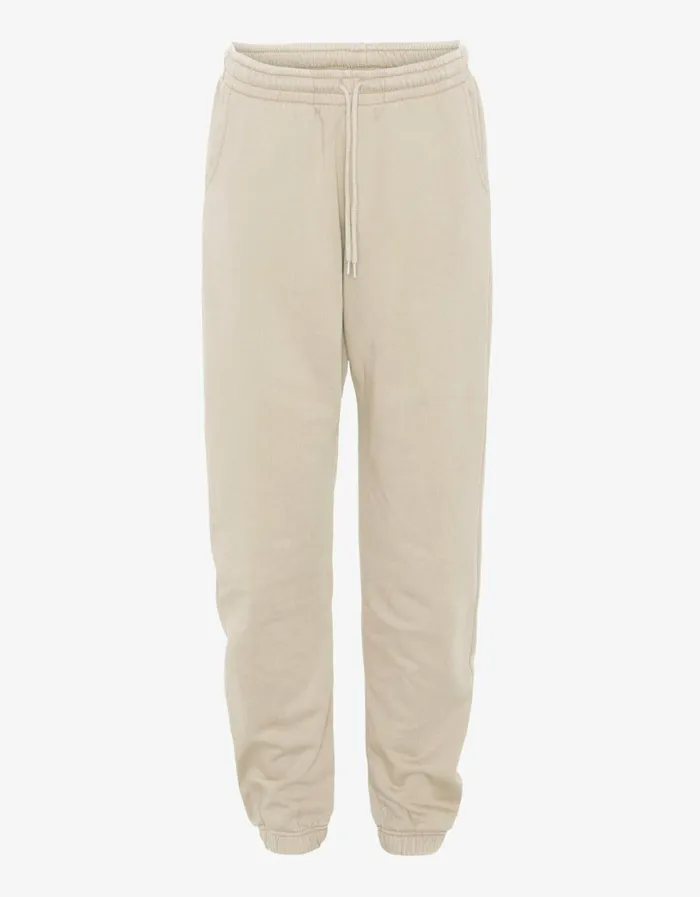 Women Organic Sweatpants Ivory White Colorful Standard Sweatpants