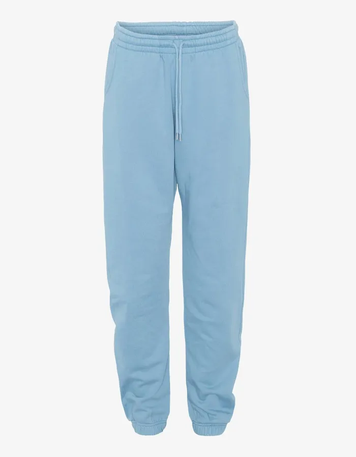 Women Organic Sweatpants Seaside Blue Colorful Standard Sweatpants