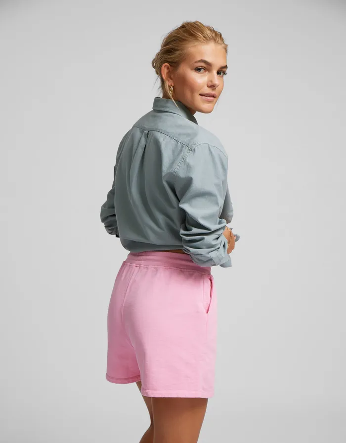 Women Organic Sweatshorts 8211 Cloudy Grey Women Shorts Colorfulstandard