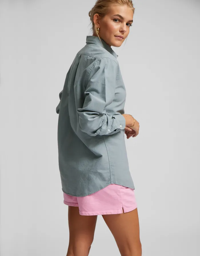 Women Organic Sweatshorts 8211 Cloudy Grey Women Shorts Colorfulstandard