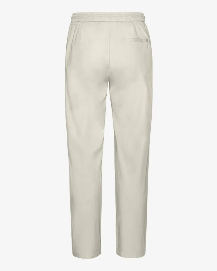 Women Organic Twill Pants Ivory White Colorful Standard Pants