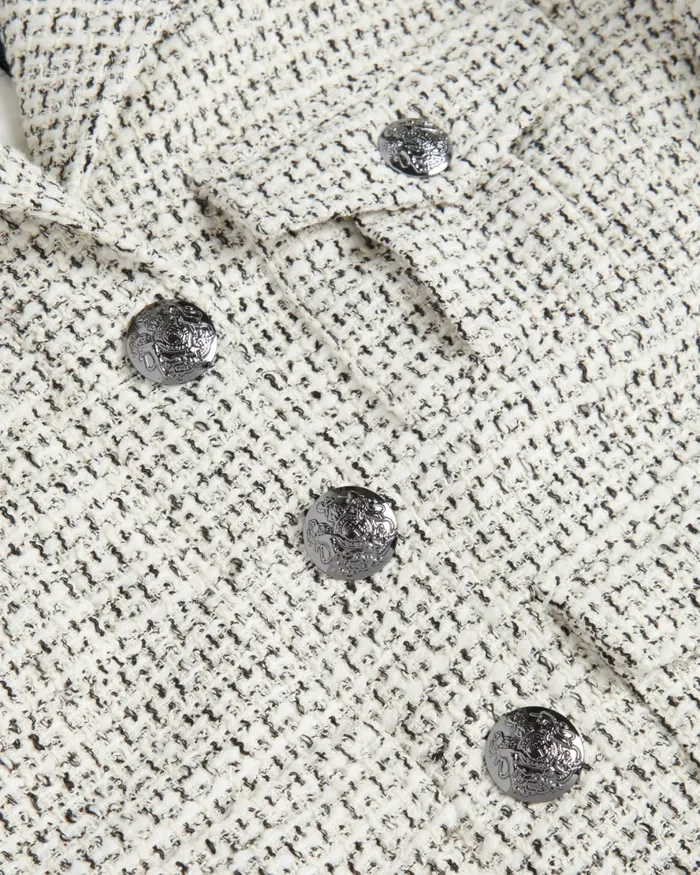 Women OSAMU 8211 Boxy Fit Cropped Boucle Jacket Ivory Ted Baker Coats and Jackets Women OSAMU 8211 Boxy Fit Cropped Boucle Jacket Ivory Ted Baker Coats and Jackets