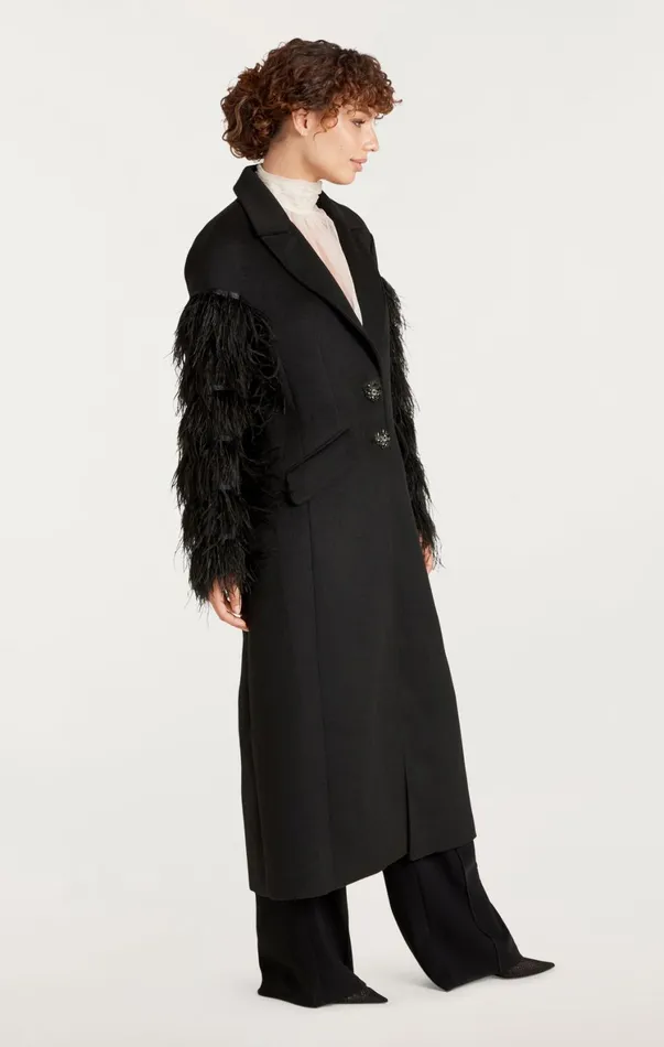 Women Outerwear Cinq Sept Ali Coat Black