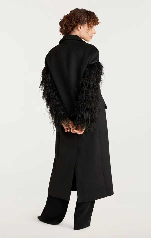 Women Outerwear Cinq Sept Ali Coat Black