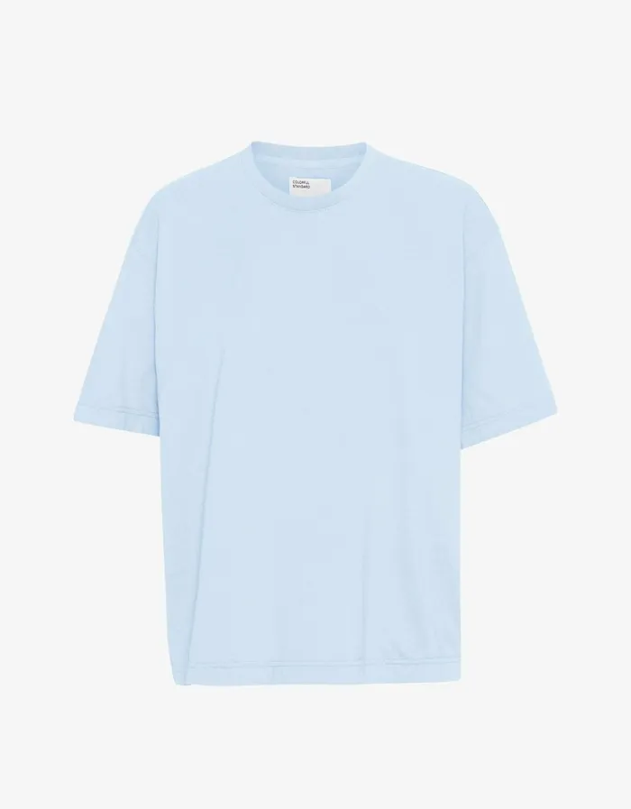 Women Oversized Organic TShirt Polar Blue Colorful Standard TShirts